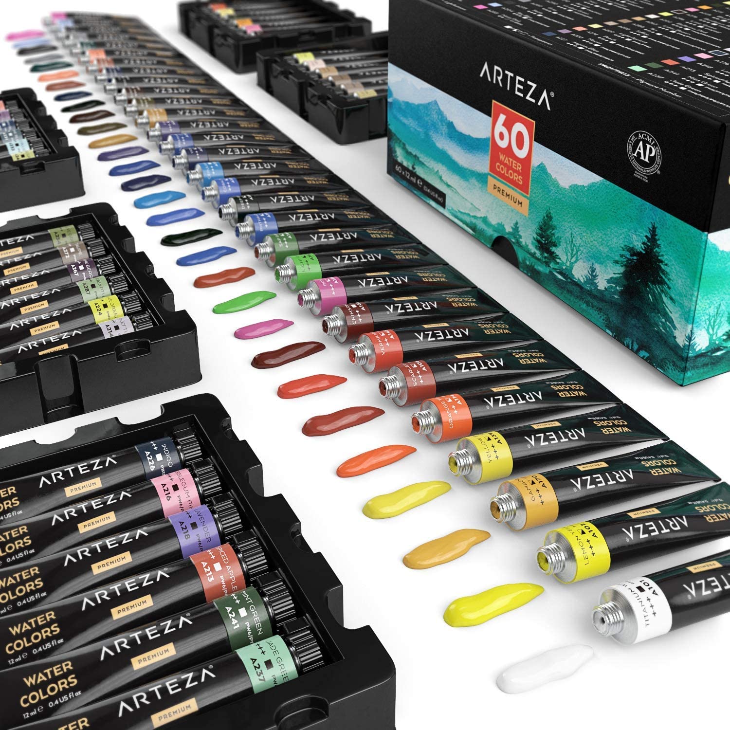 Arteza 60 offers watercolors Premium